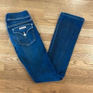 Hudson Jeans Beth Baby Boot Cut Flap Pocket 26